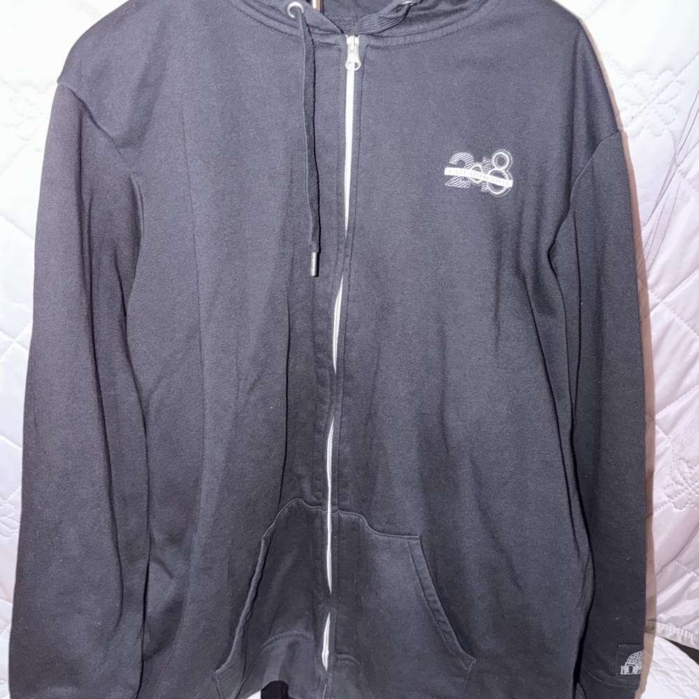 WDW Disney World 2018 Full Zip Black Hoodie Unisex Size 3XL Walt Disney Parks - Picture 4 of 4